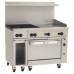 Wolf C48C-4B24G_LP Liquid Propane 48 Challenger XL Series Range with 4 Burners, 24 Right Side Griddle and Convection Oven - 195,000 BTU Wolf C48C-4B24G_LP Liquid Propane 48 Challenger XL Series Range with 4 Burners, 24 Right Side Griddle and Convection Oven - 195,000 BTU