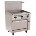 Wolf C36S-36GT_NAT Natural Gas 36 Challenger XL Series Thermostatic Range with Griddle and Standard Oven - 95,000 BTU
