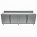 BK Resources CSTR5-30120H Chef Table Cabinet Base With Hinged Doors 120W X 30D X 34-3/4H Overall Size