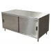 BK Resources CST-3072S Chef Table Cabinet Base With Sliding Doors 72W X 30D X 34-3/4H Overall Size