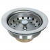 BK Resources BKDR-4-304 Basket Drain With Crumb Cup 3-1/2 Opening