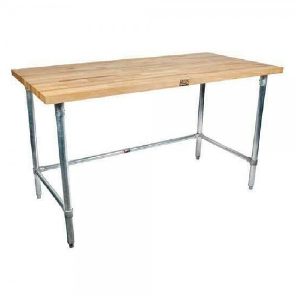 BK Resources MFTGOB-7236 Work Table With Galvanized Open Base 72W X 36D X 34-3/4H Overall Size BK Resources MFTGOB-7236 Work Table With Galvanized Open Base 72W X 36D X 34-3/4H Overall Size