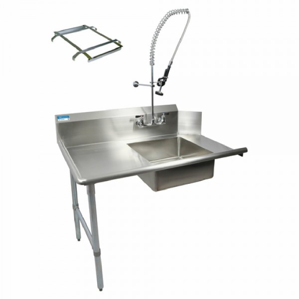 BK Resources BKSDT-26-L-SS-P2-G Soiled Dishtable Straight Design 26W X 30-3/8D X 46-1/4H BK Resources BKSDT-26-L-SS-P2-G Soiled Dishtable Straight Design 26W X 30-3/8D X 46-1/4H