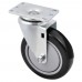 BK Resources 5SBR-1PT-PLY-PS4 Caster Kit Mobile Equipment Includes 5 Diameter Swivel Plate Casters