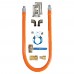 BK Resources BKG-GHC-5048-SP3 Set-Pro™ Connection Kit #3 Includes 48 X 1/2 I.D. Stainless Steel Hose With Radial Wrap & Protective Translucent Coating