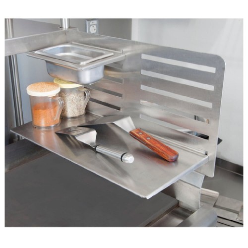 BK Resources GCP3S9P GrillCook Pro Upright Shelf Stand 18" Shelf & 1/