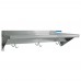 BK Resources BKWS6-1496-PR Premium Overshelf Wall Mount With Pot Rack 96W X 14D