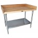 BK Resources MBTG-4830 Bakers Table With Galvanized Undershelf 48W X 30D X 38-3/4H Overall Size BK Resources MBTG-4830 Bakers Table With Galvanized Undershelf 48W X 30D X 38-3/4H Overall Size