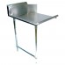 BK Resources BKCDT-48-L Clean Dishtable Straight Design 48W X 30-3/8D X 46-1/4H