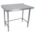 BK Resources SVTROB-7224 Work Table 72W X 24D 18/430 Stainless Steel Top BK Resources SVTROB-7224 Work Table 72W X 24D 18/430 Stainless Steel Top