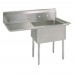 BK Resources BKS-1-24-14-24L Sink One Compartment 50-1/2W X 29-13/16D X 43-3/4H Overall Size