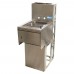 BK Resources UBDW-21-1012HST-15 Underbar Dump Sink 15W X 21-1/4D X 33-1/2H Overall Size