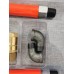 Eqchen 36 Mobile Gas Connector Hose Kit with 2 Elbows, Full Port Valve, Restraining Device, and Quick Disconnect - 3/4