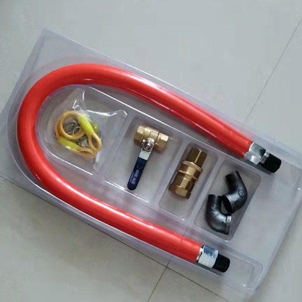 3 ft. Gas Connector Kit, Eqchen 36 Mobile Gas Connector Hose Kit