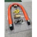 Eqchen 60 Mobile Gas Connector Hose Kit with 2 Elbows, Full Port Valve, Restraining Device, and Quick Disconnect - 3/4