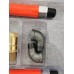 Eqchen 60 Mobile Gas Connector Hose Kit with 2 Elbows, Full Port Valve, Restraining Device, and Quick Disconnect - 3/4