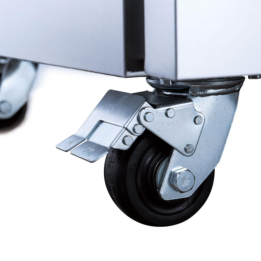 Pre-installed Casters